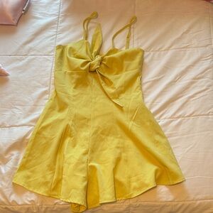 Yellow Mini Romper